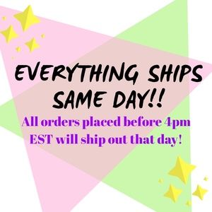 Super Fast Shipping!!